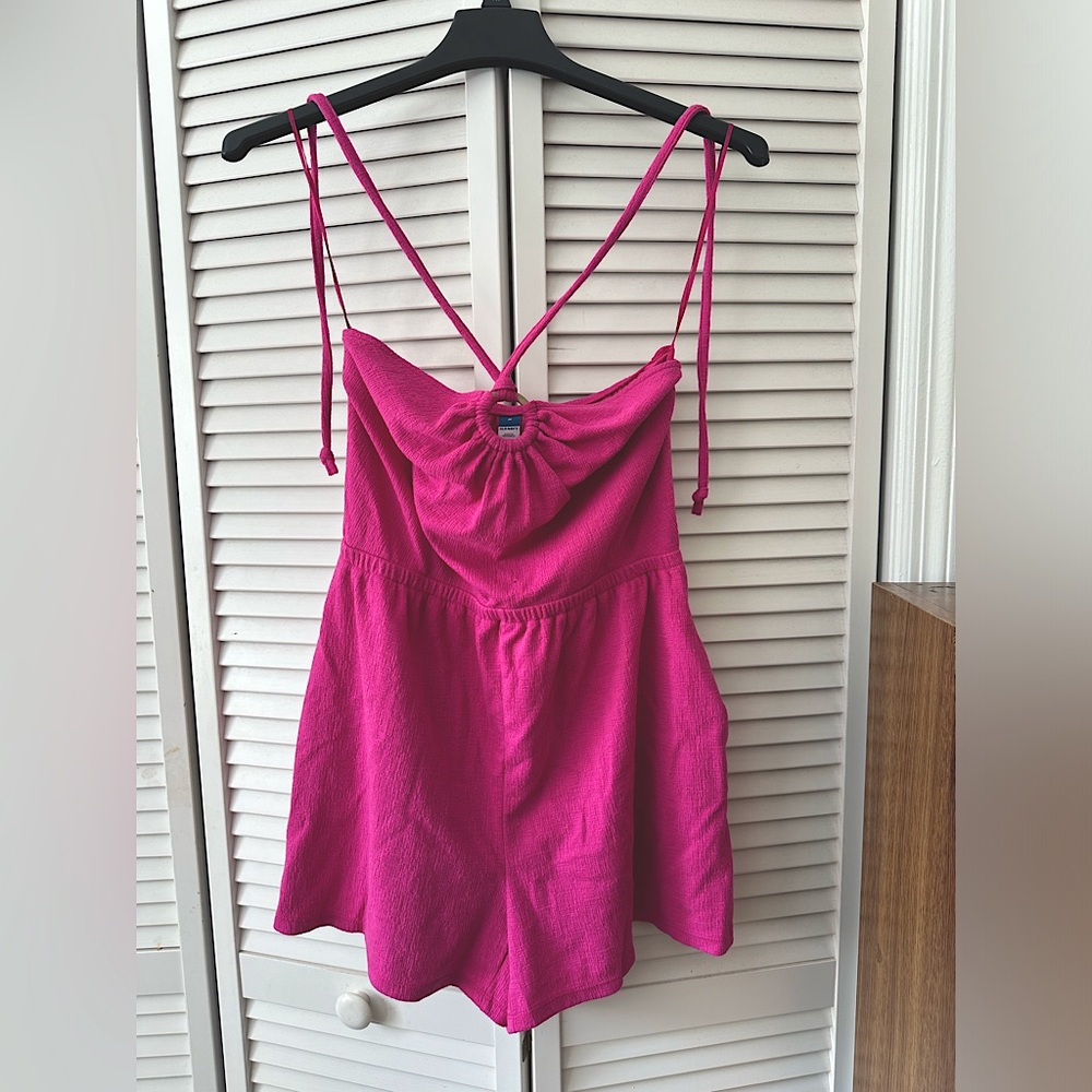 Summer Pink Romper